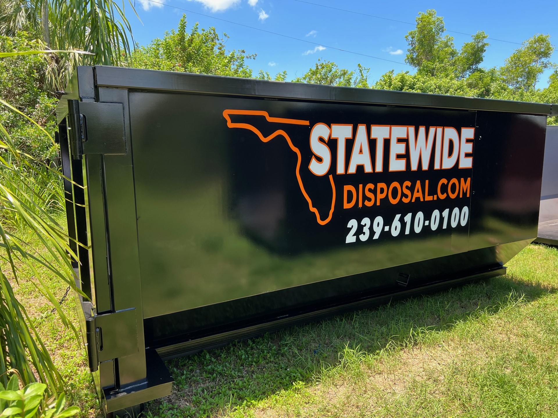 Statewide Disposal 15 Yard Roll-off Dumpster
